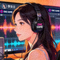 女性用户李女士在ONE GAME平台观看音乐直播的侧面头像